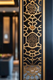 中式雕花隔断 尽显古典韵味