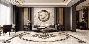 中式奢华客厅室内装饰设计