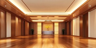 豪华大气的室内接待大厅