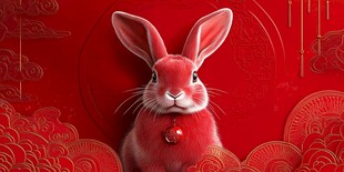 红兔贺岁 喜庆中国年