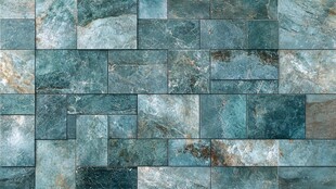 蓝绿色大理石纹理瓷砖