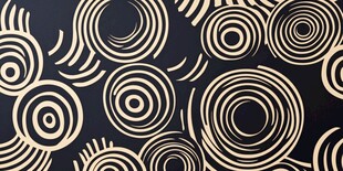 黑白旋涡图案纹理背景