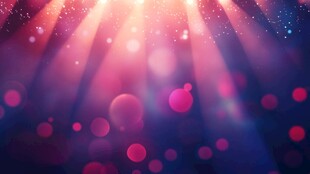 梦幻炫彩舞台灯光背景