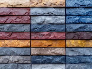多彩石纹墙面装饰素材