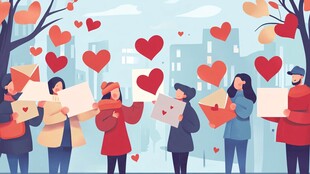 冬日暖心传递爱与关怀