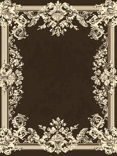 复古欧式花纹装饰边框