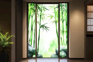 竹影玄关 尽显东方雅韵