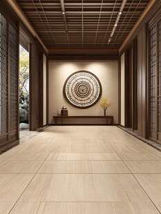 中式典雅玄关过道空间