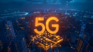 5G点亮繁华都市夜景