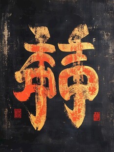 书法艺术 霸气 龙 字