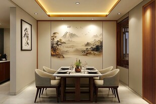 中式雅致餐厅 尽显东方韵味