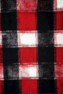 红黑格纹布料纹理图案