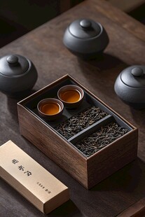 中式茶具与茶叶雅致组合