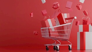 购物狂欢 礼品满溢购物车