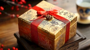 中式精美礼品盒 典雅装饰