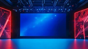 炫酷舞台背景设计展示