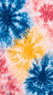 多彩扎染图案纹理