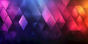 炫彩几何拼接背景图案