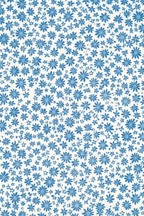 蓝白小花无缝图案背景