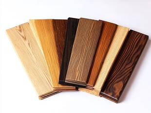 多样实木地板样品展示