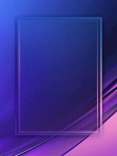 梦幻渐变紫色边框背景