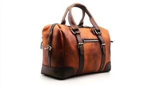 复古风时尚皮质手提旅行包