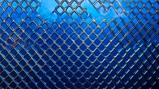 蓝色金属网状纹理背景