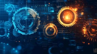 科技齿轮 未来工业的数字脉动