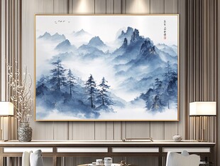 中式山水挂画 意境悠远