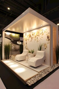 现代简约风格展位设计