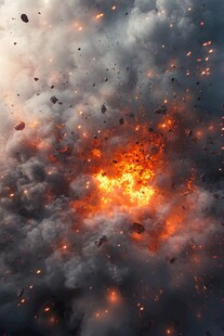 震撼爆炸场景
