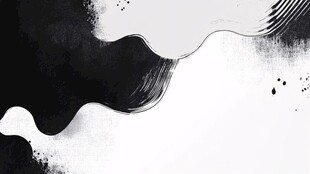 水墨抽象波纹艺术背景