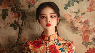 古典旗袍佳人 尽显东方韵味