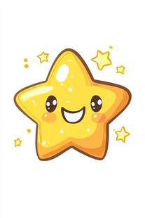 可爱星星卡通形象