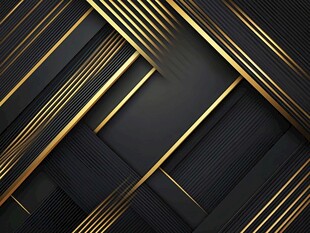 黑金几何线条背景图案