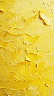 黄色油画笔触纹理