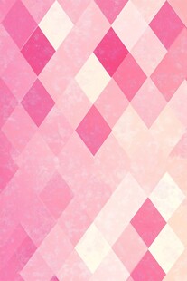 粉色菱形几何图案背景