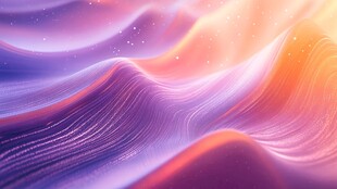 梦幻渐变流体艺术背景