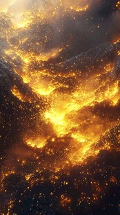 炽热火焰爆炸特效画面