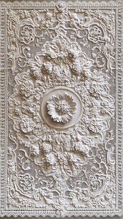 欧式浮雕花纹墙面装饰