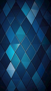 蓝色菱形几何图案背景