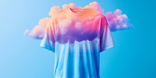 梦幻云朵T恤创意视觉