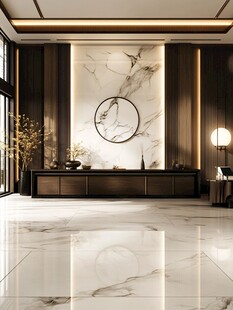 现代中式风格客厅玄关设计