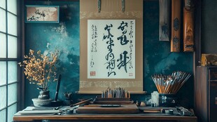 中式书房 笔墨书香雅韵