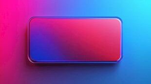 炫彩渐变手机模型背景图