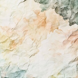 彩色褶皱纸张纹理背景图