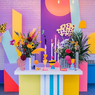 多彩创意花艺装饰场景