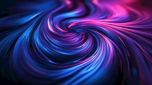 梦幻炫彩流体漩涡背景