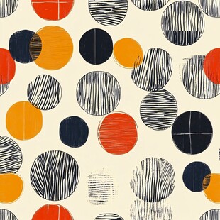 抽象圆点图案背景纹理