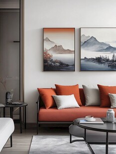 现代客厅的中式装饰美学